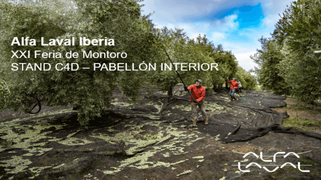 alfalaval feria aceite oliva montoro pabellon
